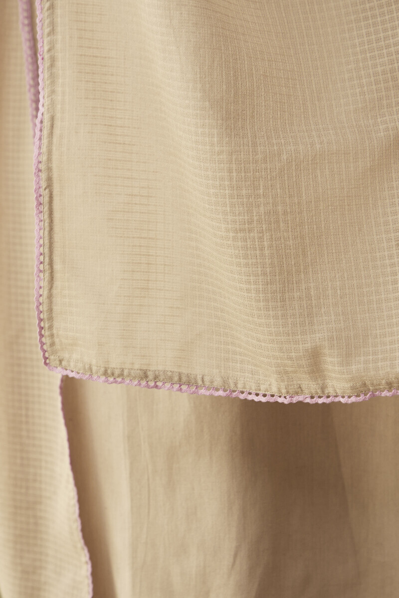 Grey Handcrafted Kota Dupatta