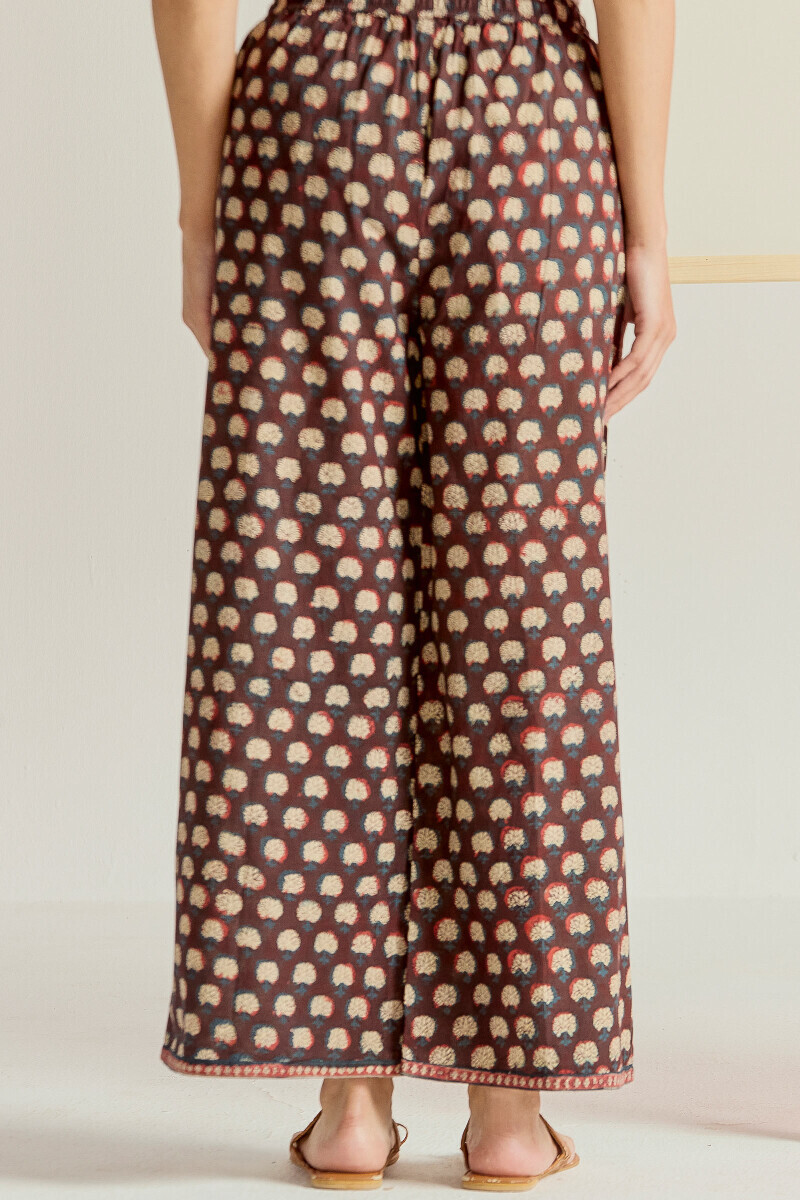 Bagru Hand Block-Printed Cotton Farsi