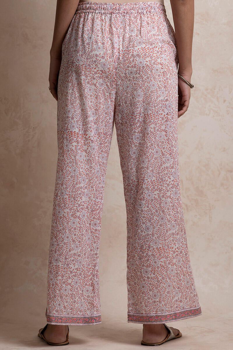 Sanganeri Block Printed Cotton Farsi Pants