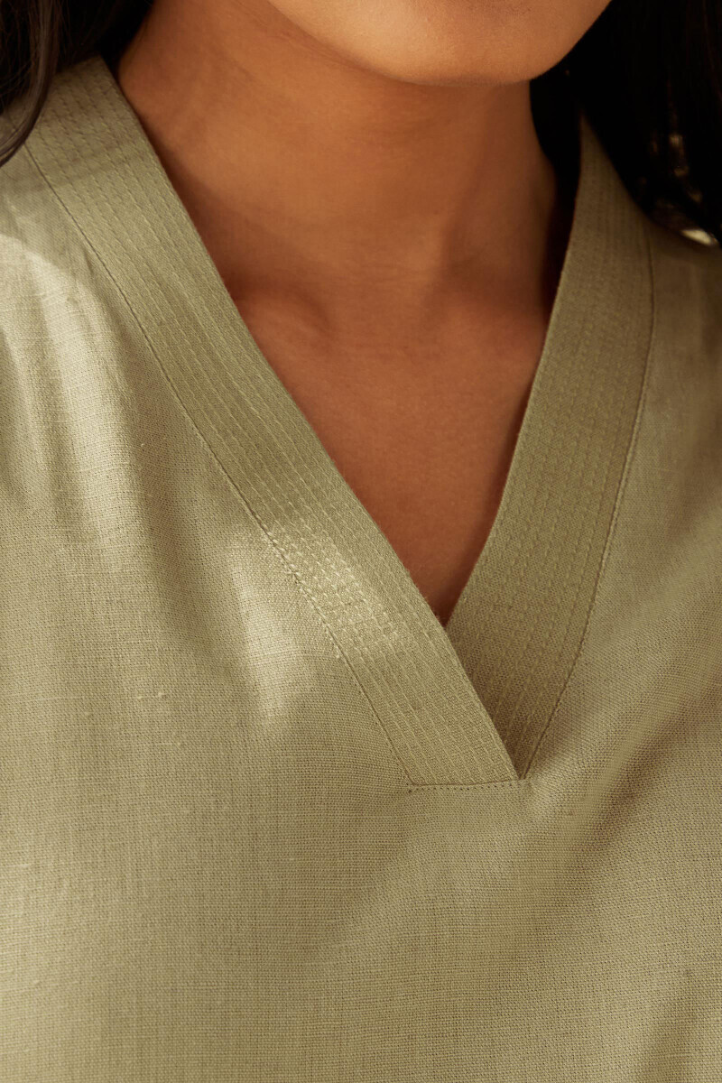 Handcrafted Cotton Straight Kurta