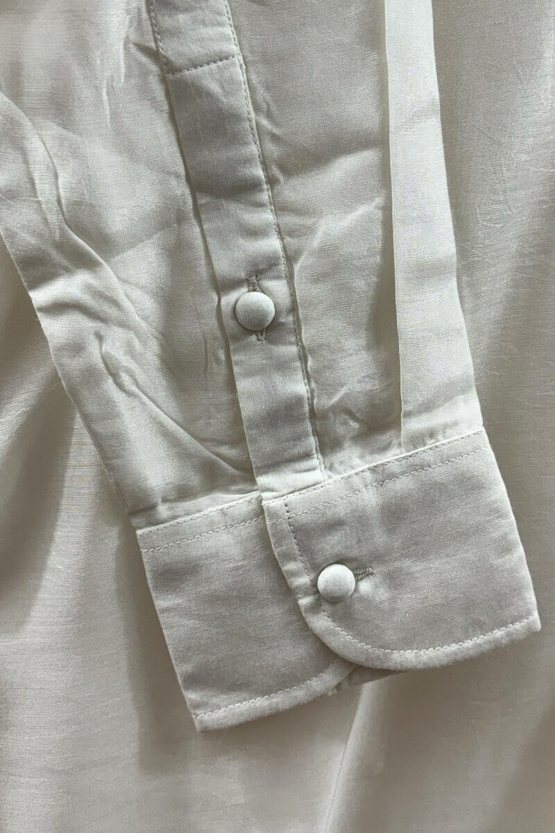 White Handcrafted Chanderi Kurta