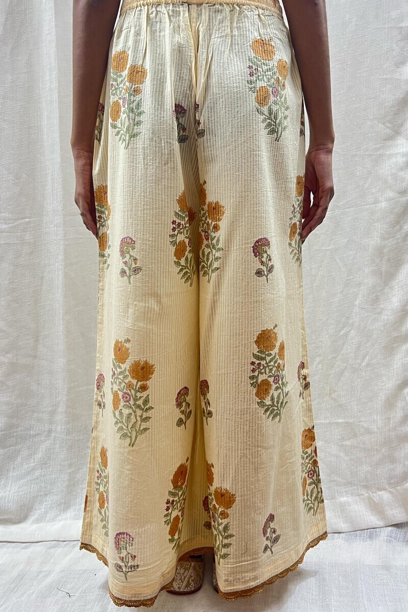 Handcrafted Cotton Palazzo
