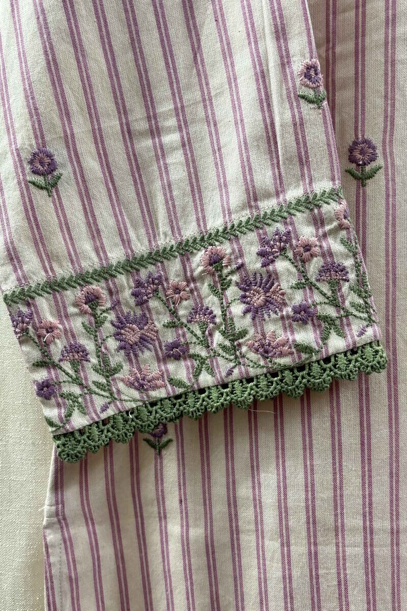Handcrafted Cotton Straight Kurta