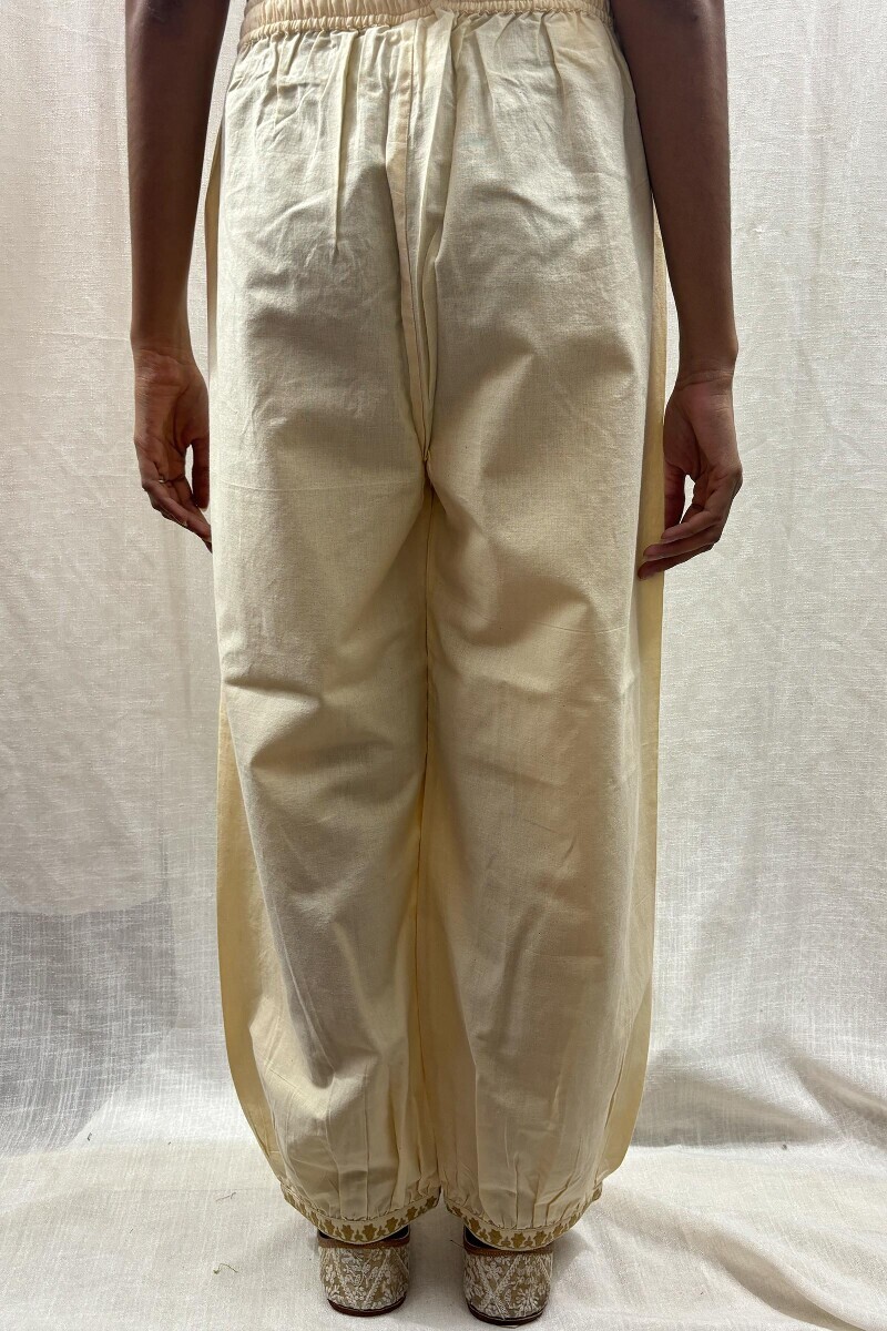 Handcrafted Cotton Izhaar Pants