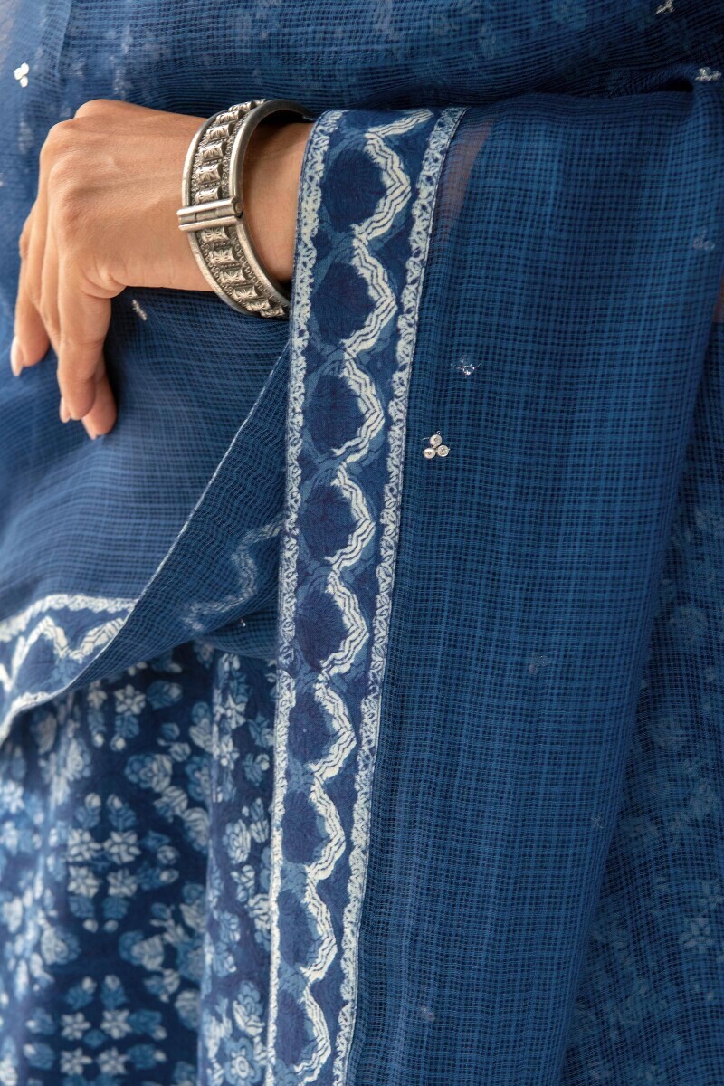 Indigo Handcrafted Kota Dupattas
