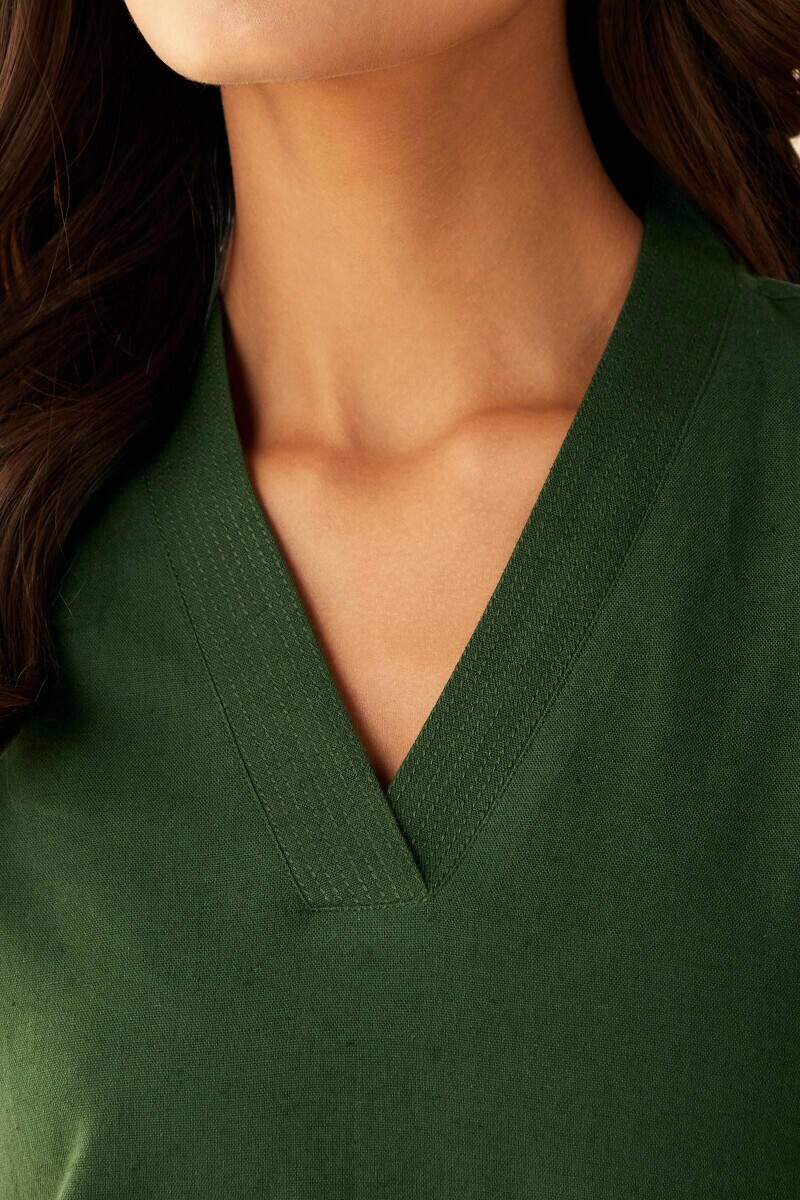 Handcrafted Cotton Straight Kurta