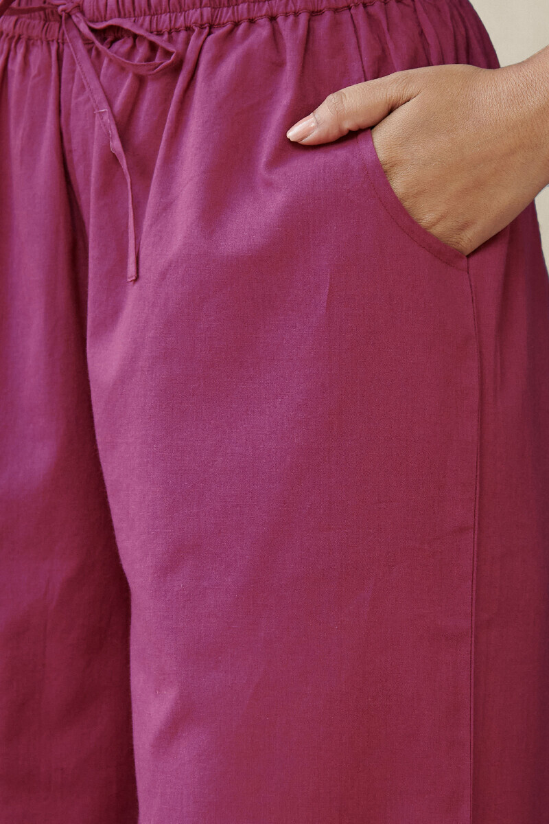 Pink Handcrafted Cotton Farsi