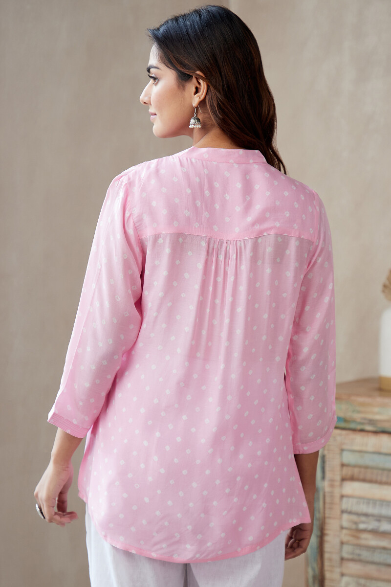 Bandhani Printed Modal Top