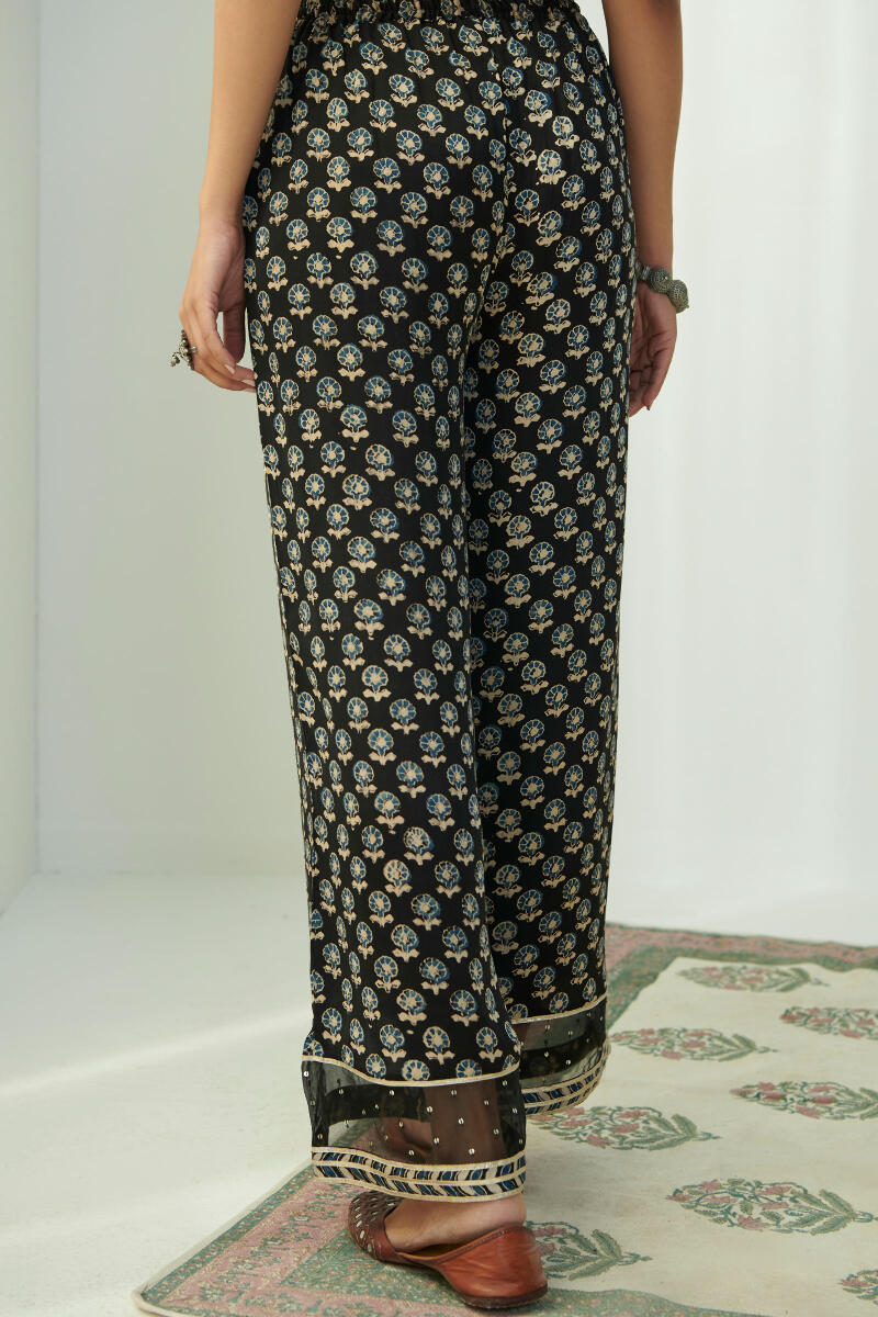 Ajrak Hand Block Printed Modal Farsi