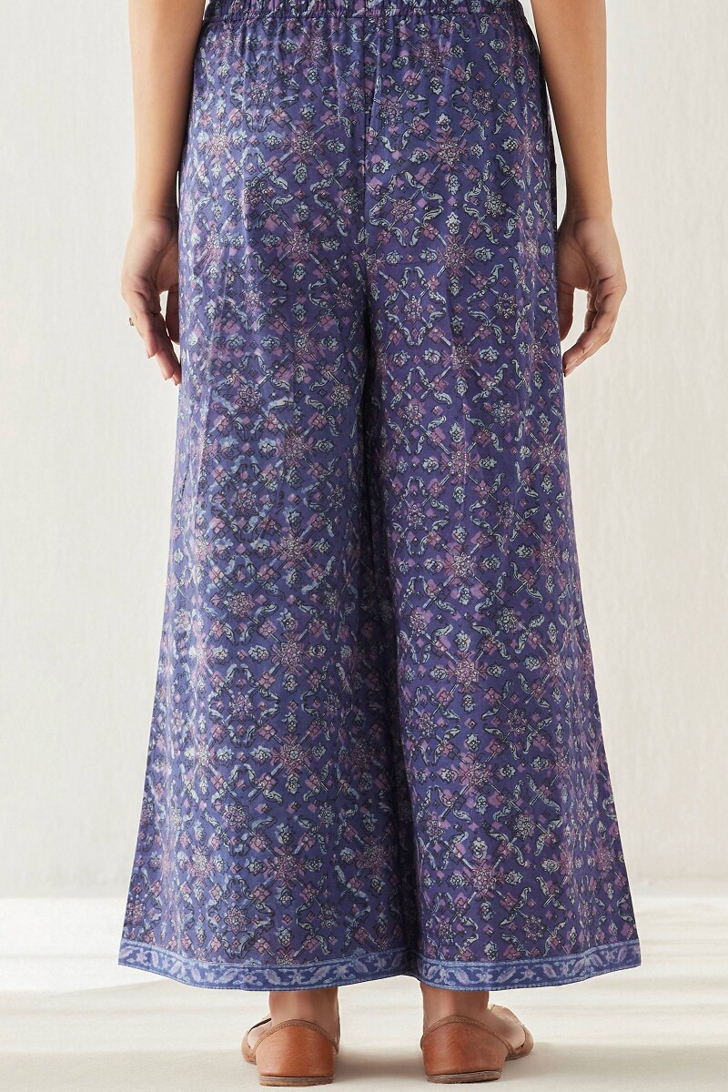 Akola Hand Block Printed Cotton Palazzos