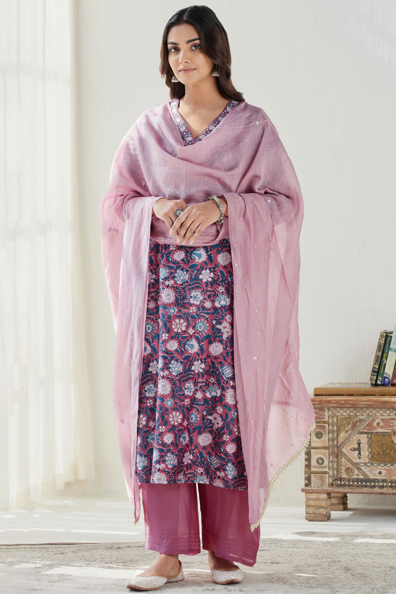 Purple Handcrafted Modal Farsi