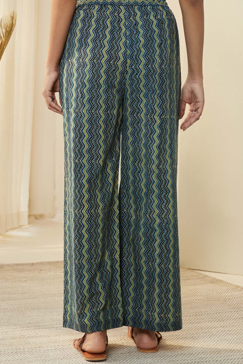 Ajrak Hand Block-Printed Cotton Farsi