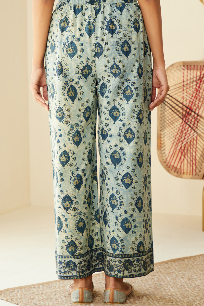 Akola Hand Block-Printed Cotton Farsi