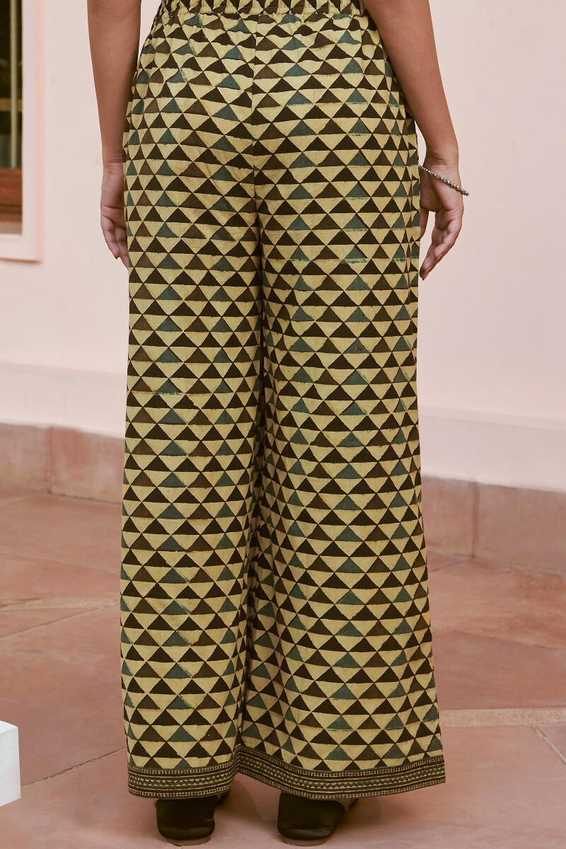 Ajrak Hand Block-Printed Cotton Farsi