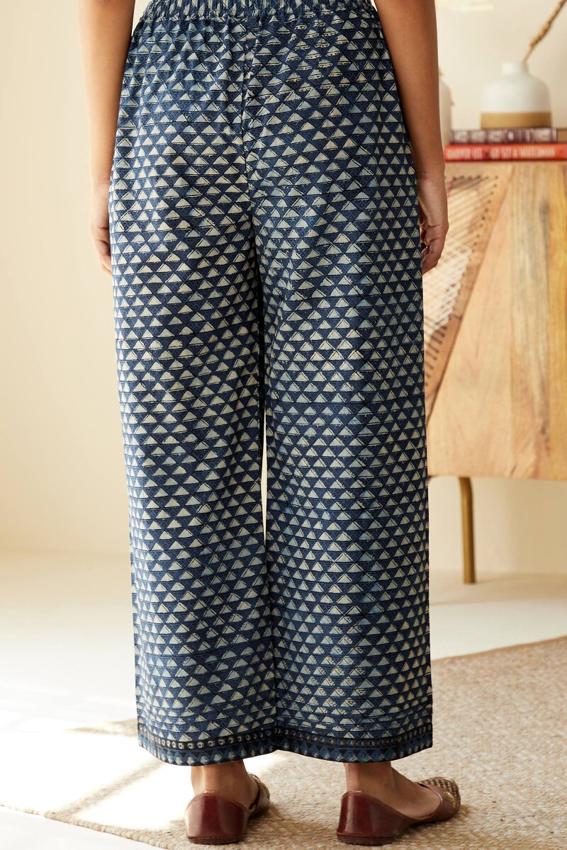 Bagru Hand Block-Printed Cotton Farsi