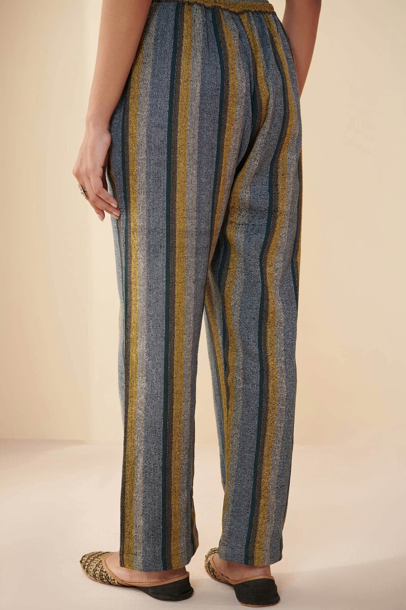Indigo Handcrafted Cotton Pants