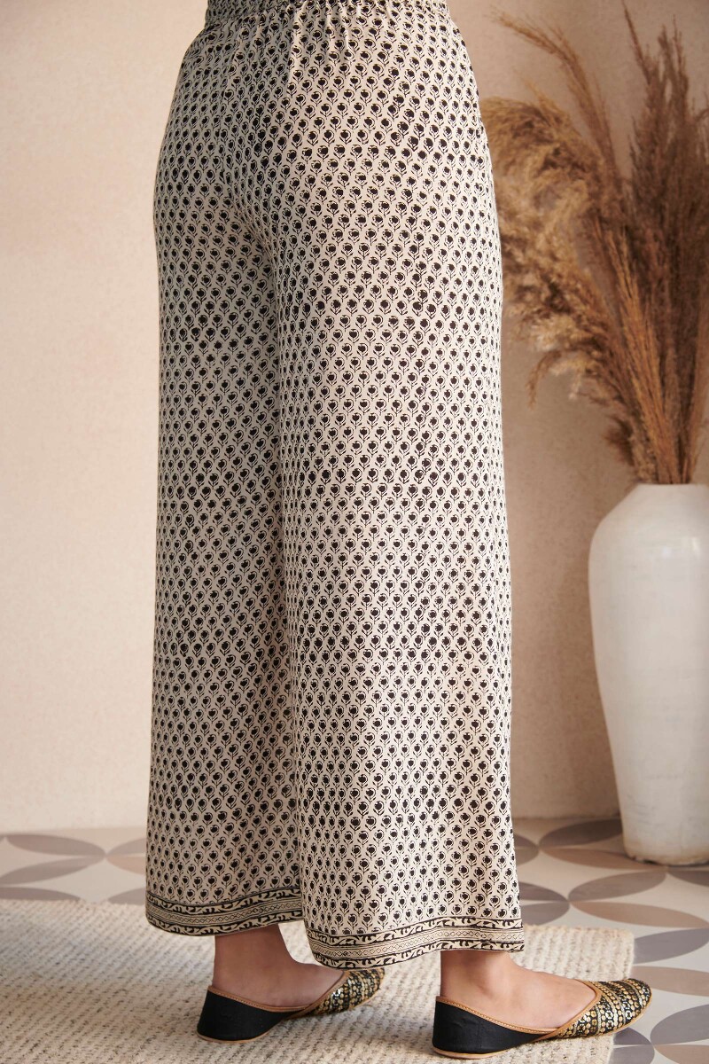 Bagru Hand Block-Printed Modal Palazzo