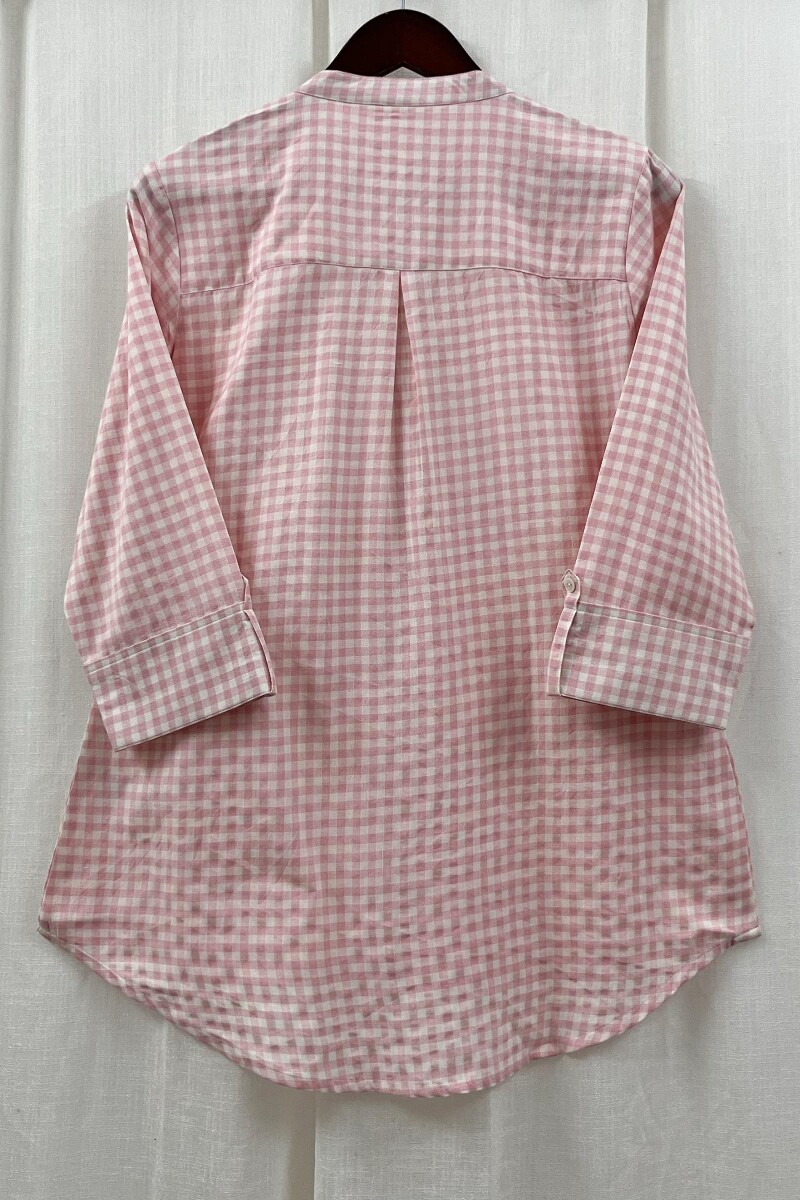 Pink Handcrafted Cotton Top