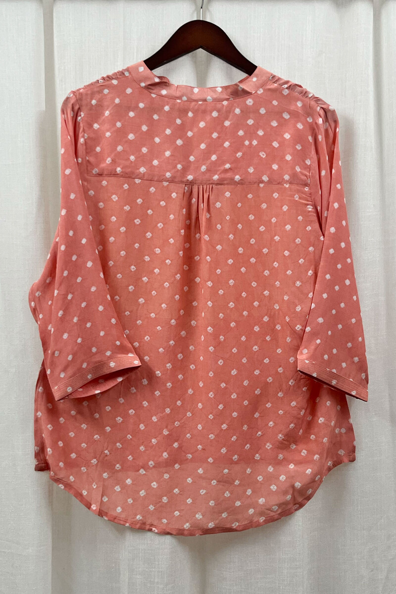 Bandhani Handcrafted Modal Top