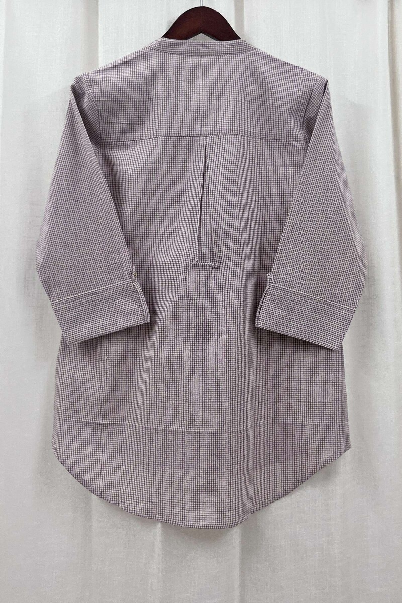 Purple Handcrafted Handloom Cotton Top