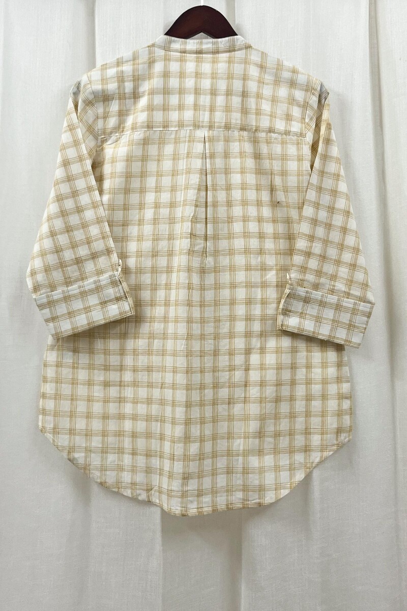 White Handcrafted Handloom Cotton Top