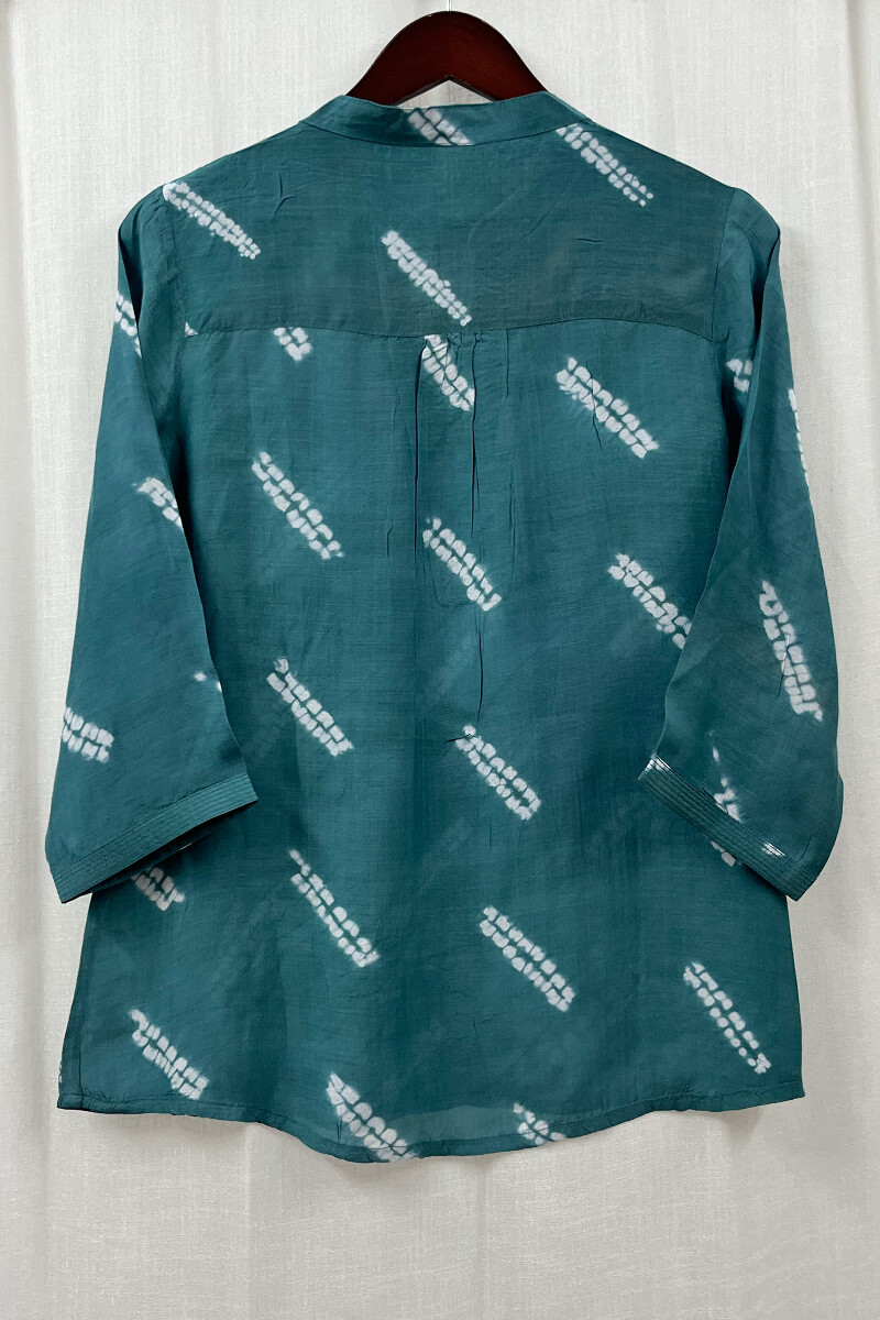 Bandhani Handcrafted Modal Top
