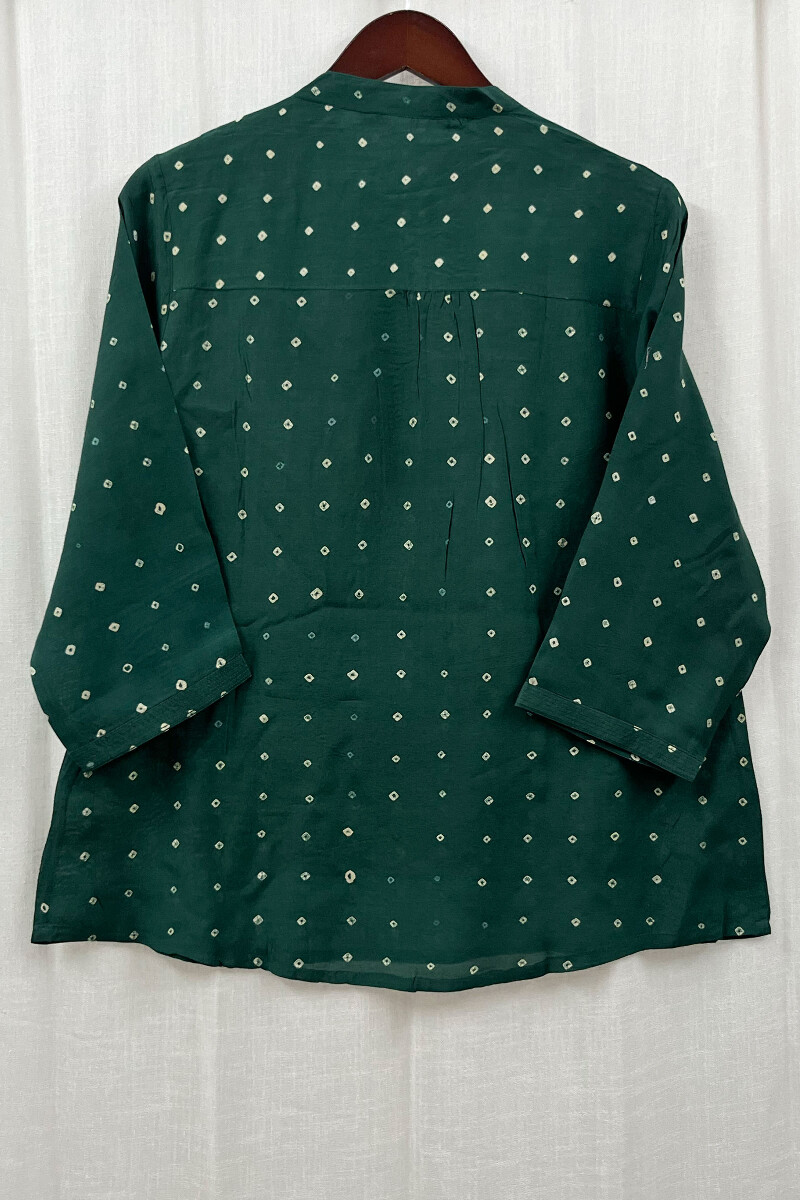Bandhani Handcrafted Modal Top