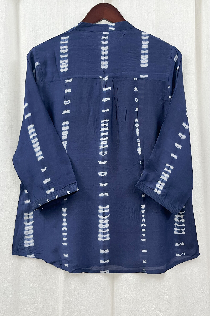 Bandhani Handcrafted Modal Top