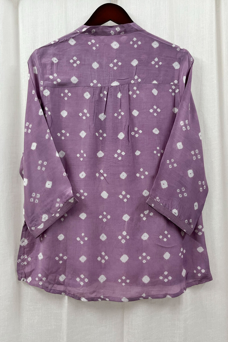 Bandhani Handcrafted Modal Top