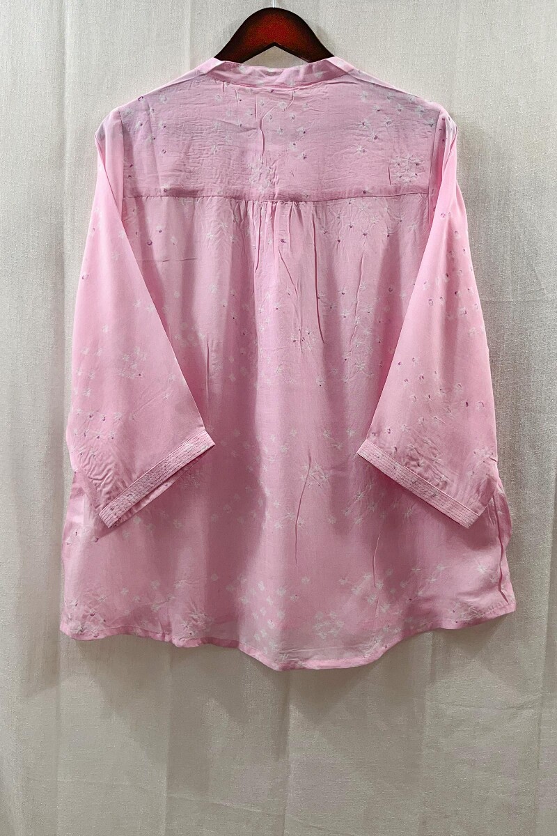 Bandhani Handcrafted Modal Top