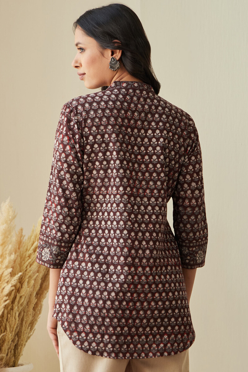 Bagru Hand Block-Printed Top