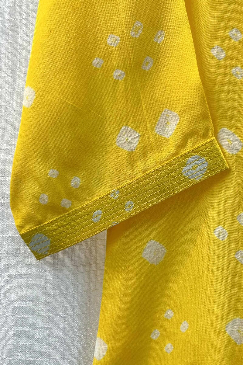 FG Specials: 1 of 1- Yellow Bandhani Top