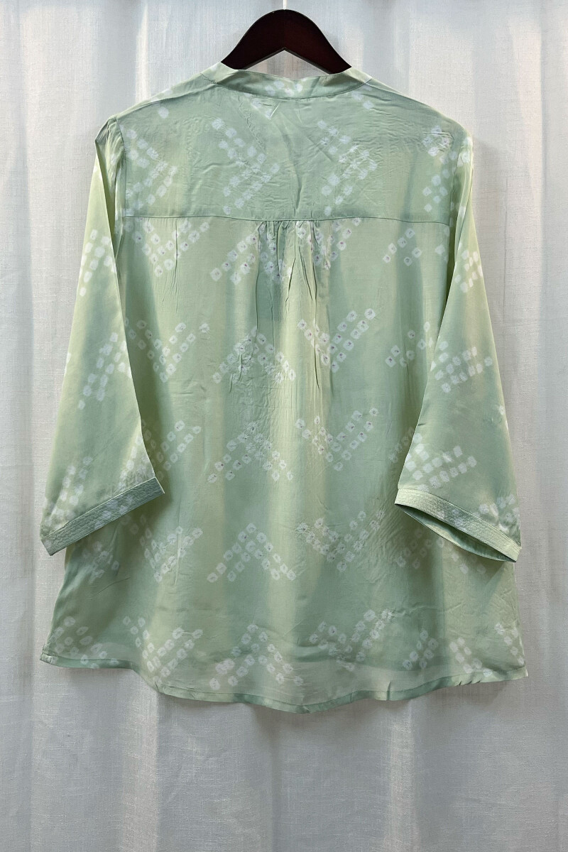 Bandhani Printed Modal Top