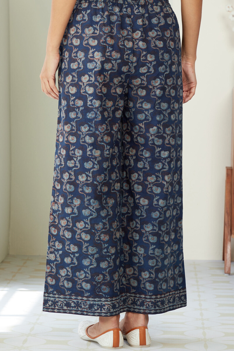 Akola Hand Block-Printed Cotton Farsi