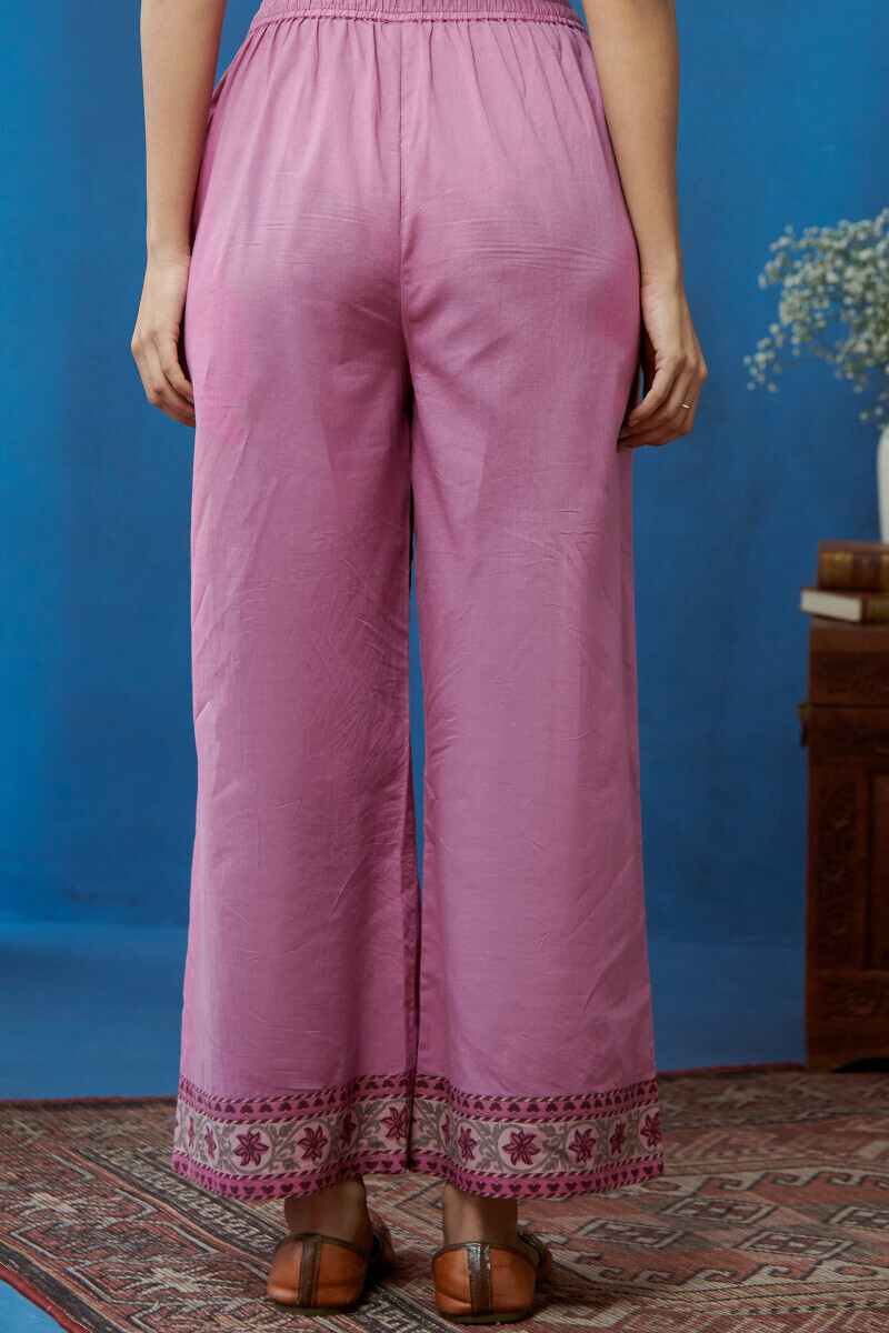 Pink Handcrafted Cotton Farsi