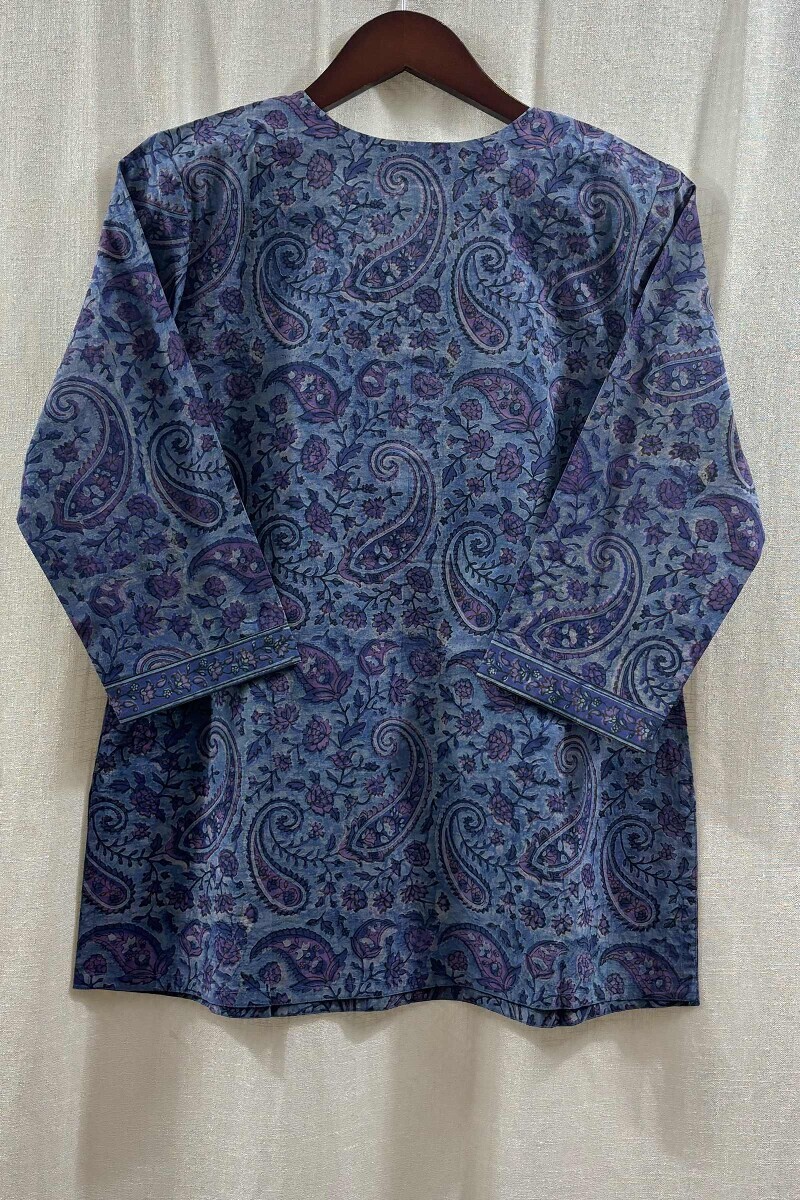 Akola Hand Block-Printed Cotton Top