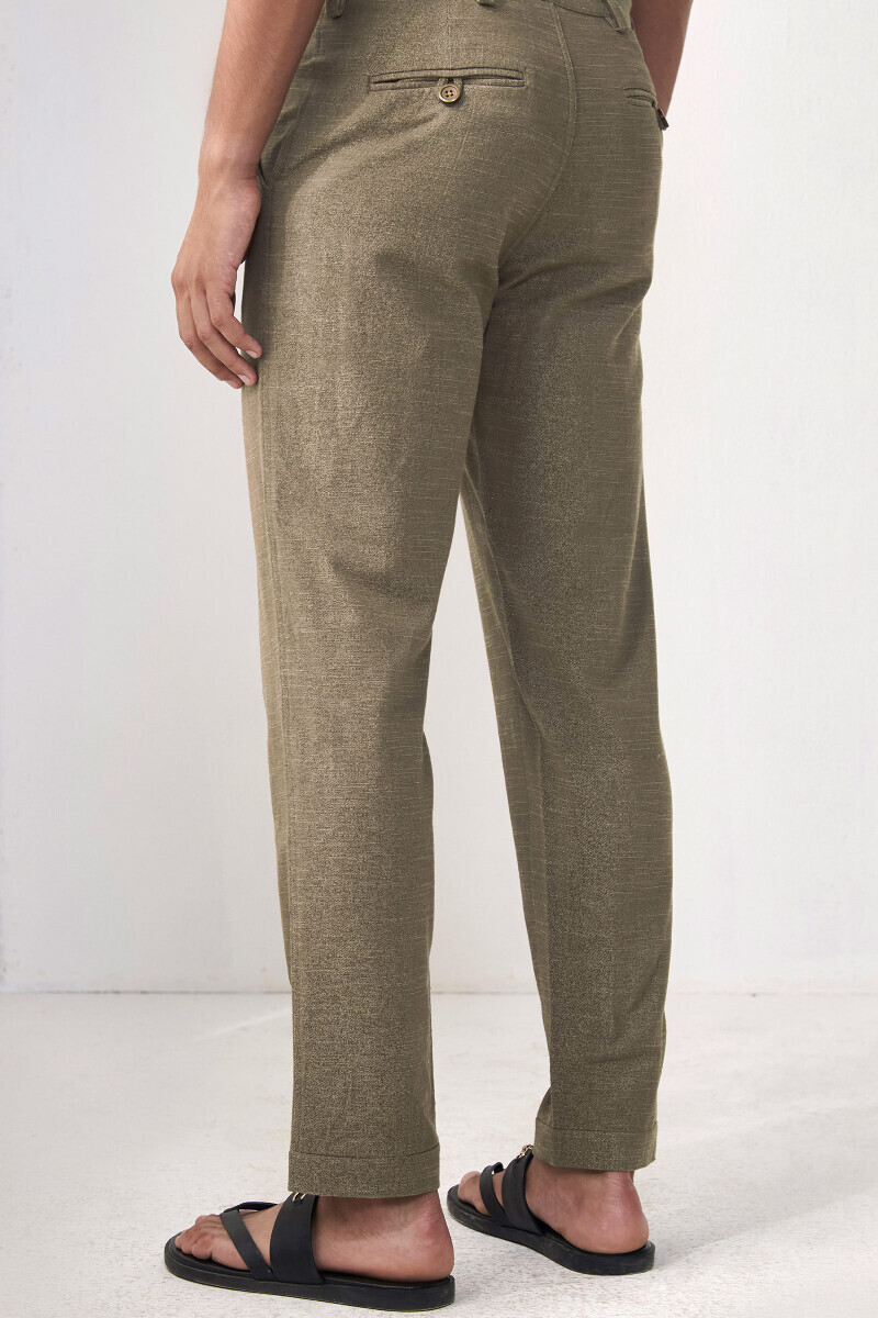 Handcrafted Cotton linen Pant