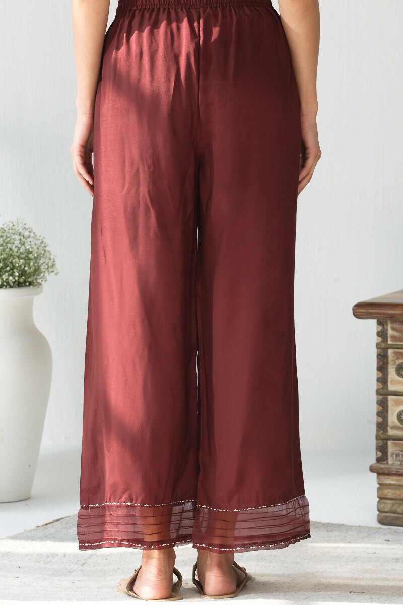 Maroon Handcrafted Modal Farsi