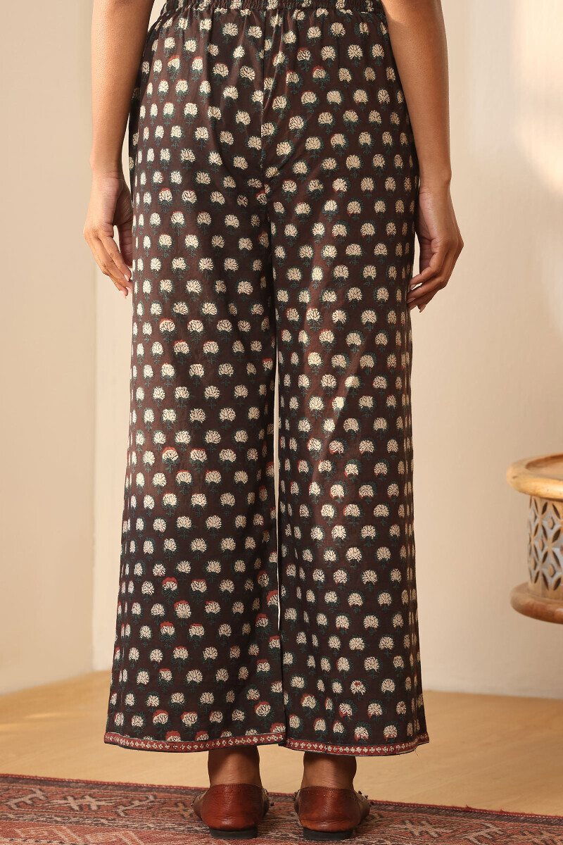 Bagru Hand Block-Printed Cotton Farsi