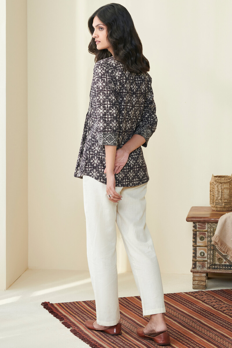 Bagru Hand Block Printed Cotton Top
