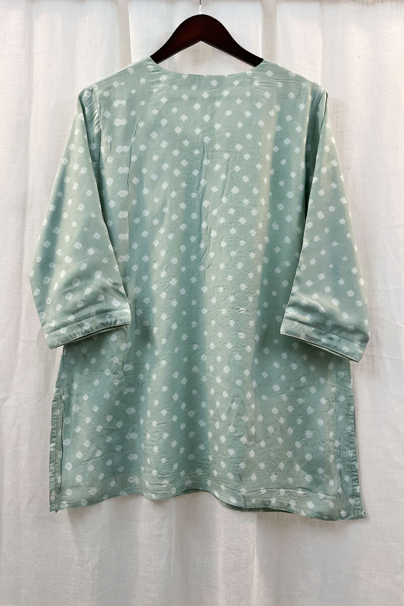 FG Specials: 1 of 1- Green Bandhani Top