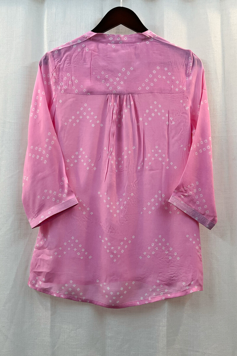 FG Specials: 1 of 1- Pink Bandhani Top