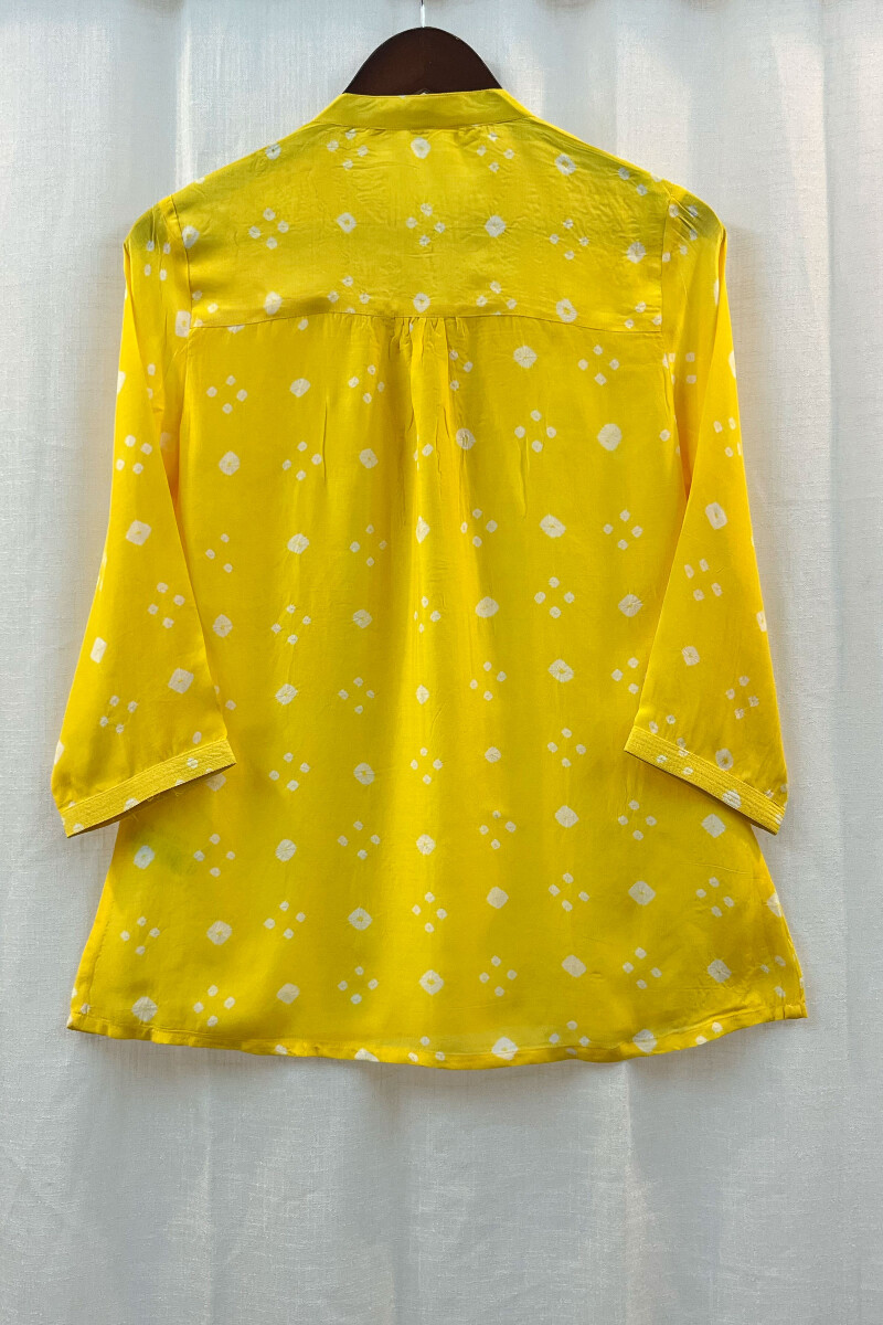 FG Specials: 1 of 1- Yellow Bandhani Top