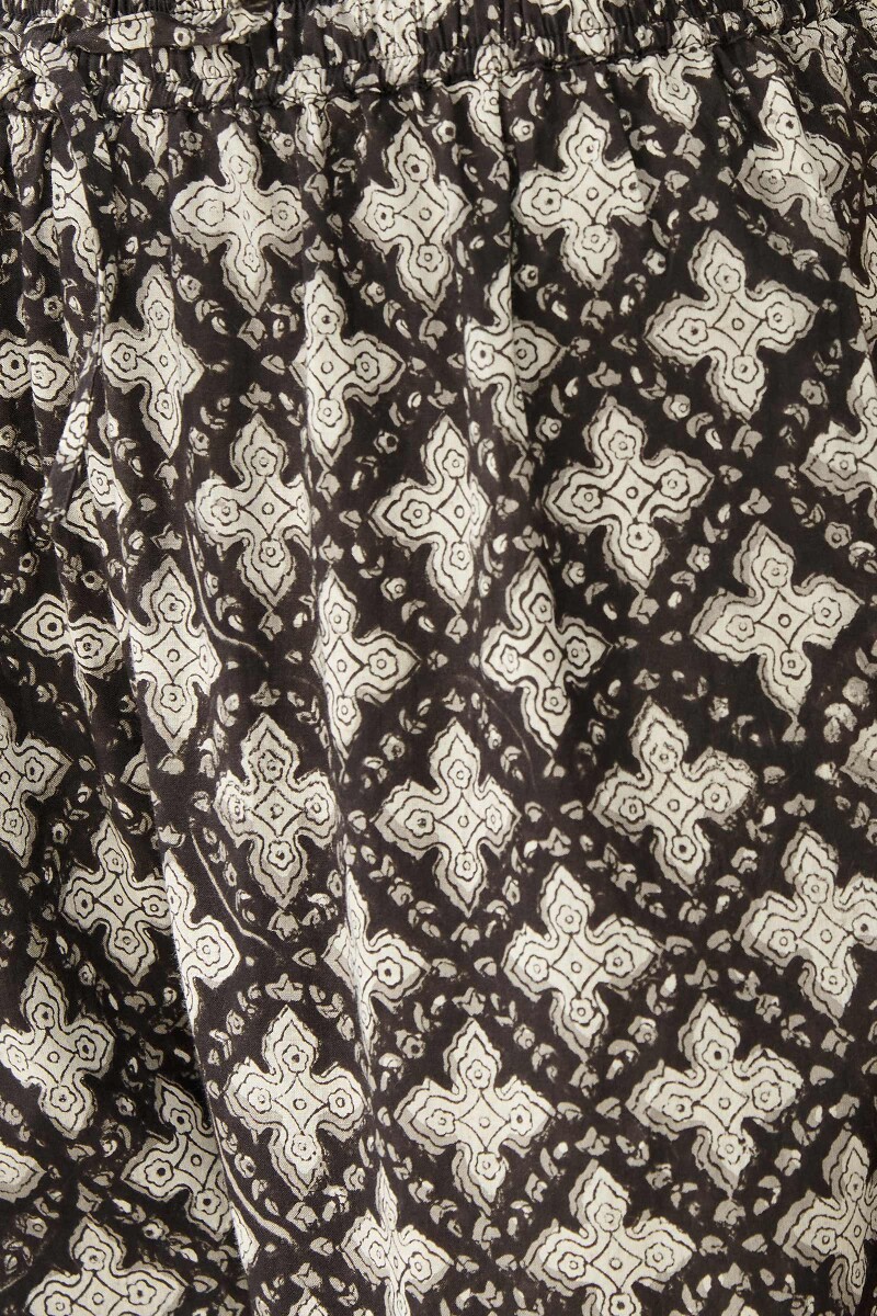 Bagru Hand Block Printed Cotton Izhaar Pants