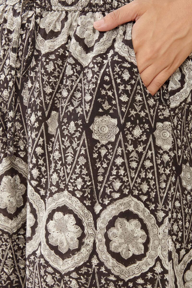 Bagru Hand Block Printed Cotton Palazzo