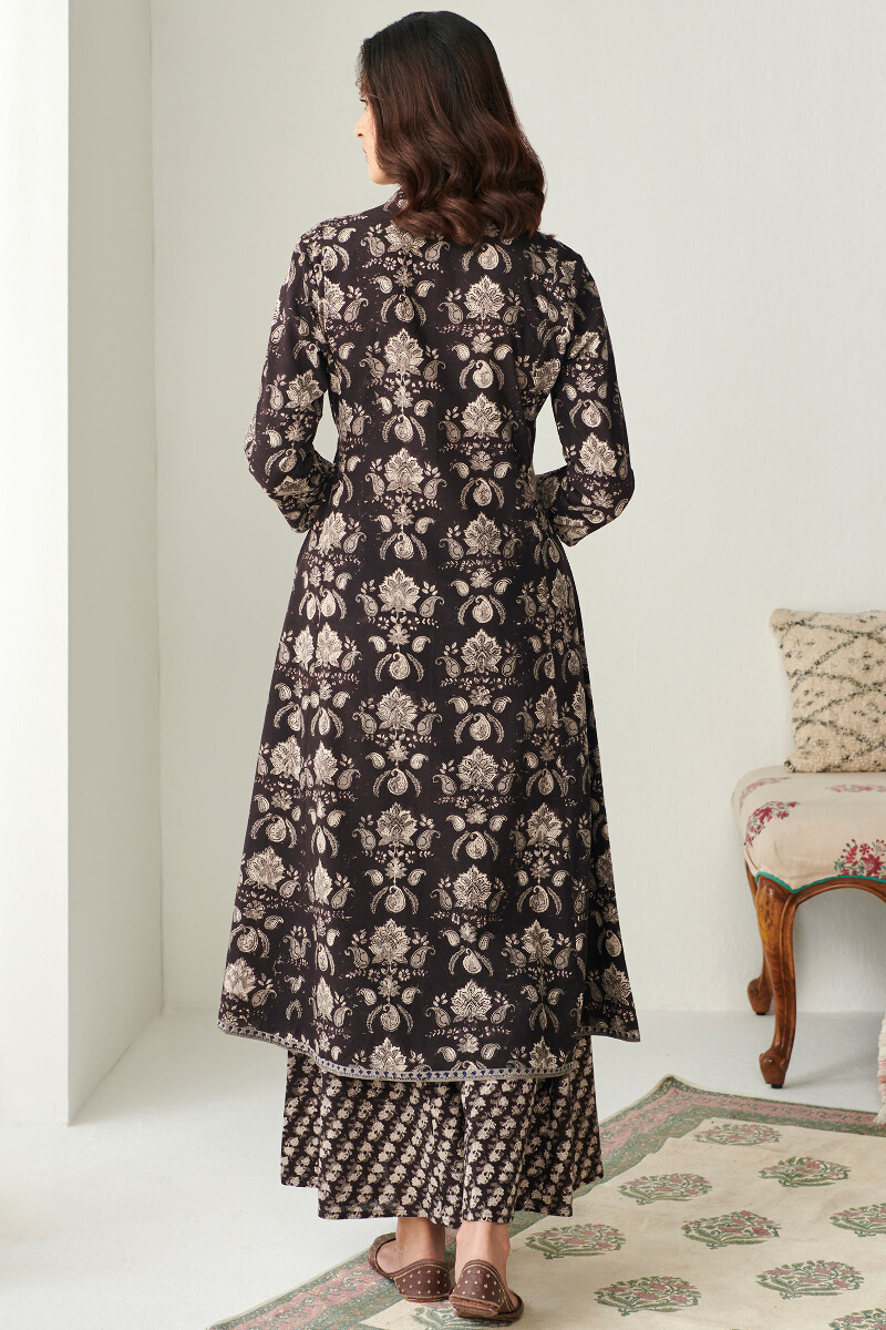 Bagru Hand Block Printed Cotton Kurta