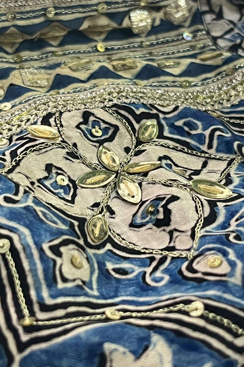 Ajrak Hand Block-Printed Straight Modal Kurta
