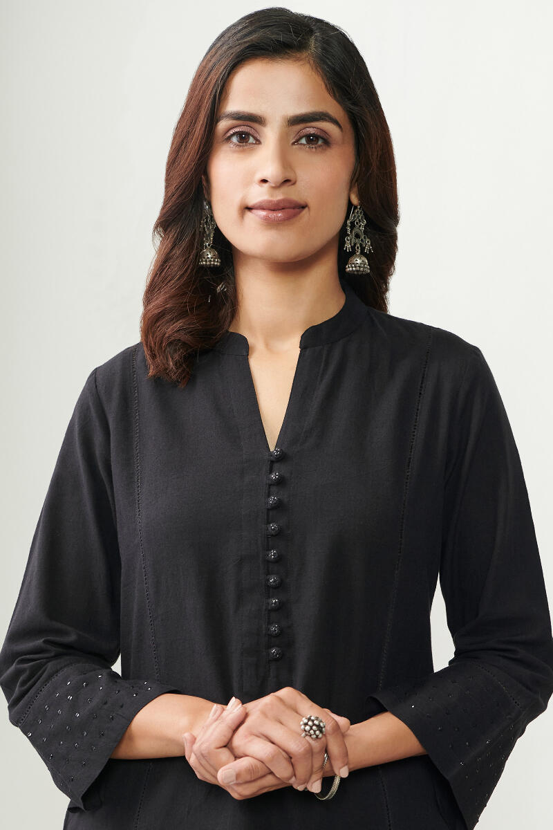 Ladies collar kurta store
