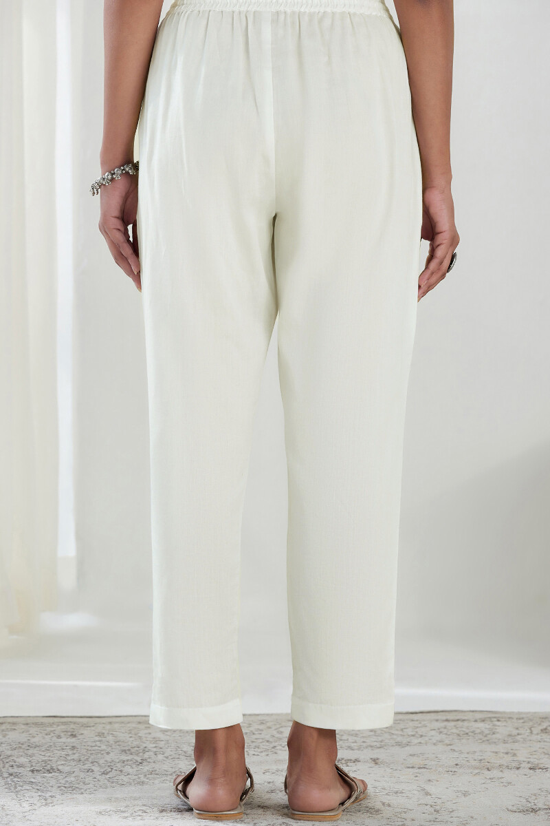 The Gauhar Kiara Cotton Flax Pants