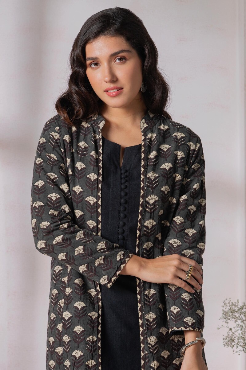 Block print jackets on sale